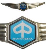 Motovespa Hex Horncast Crest Polished Alloy Wings